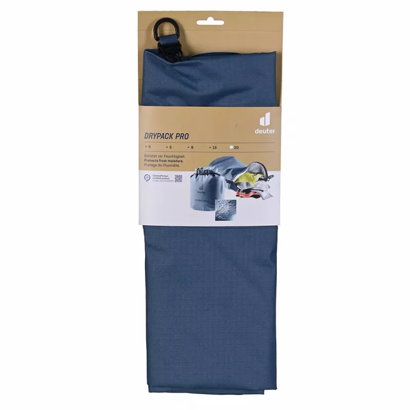 Waterproof bag DEUTER Drypack Pro 20 — 20 L capacity, roll-top closure, welded seams
