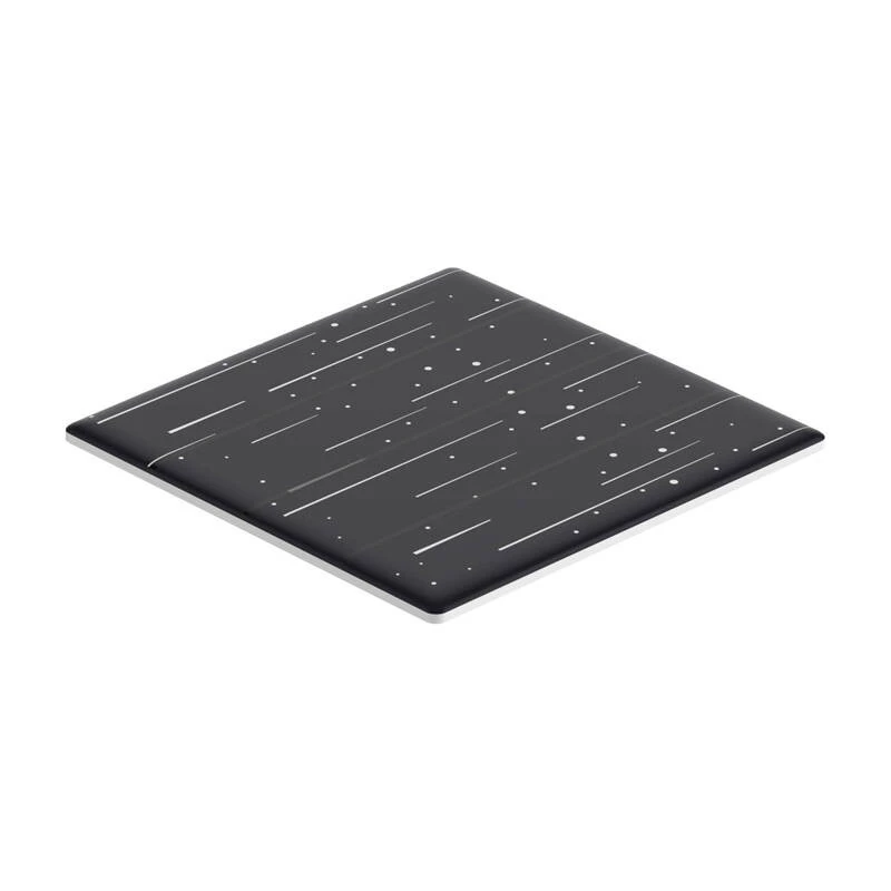 Decorative cover Sonoff T5-4C-86-star for touch switch — model T5-4C-86-star, wall plate for 86×86 mm mounting