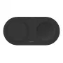 Belkin WIZ021VFBK - 2-in-1 wireless charging pad with Qi2 technology 15 W, black