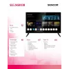 24 inch SENCOR SLE 24S803B HD Ready SMART TV with webOS, Wi‑Fi, Bluetooth, DVB-T2/C/S2, 1366×768