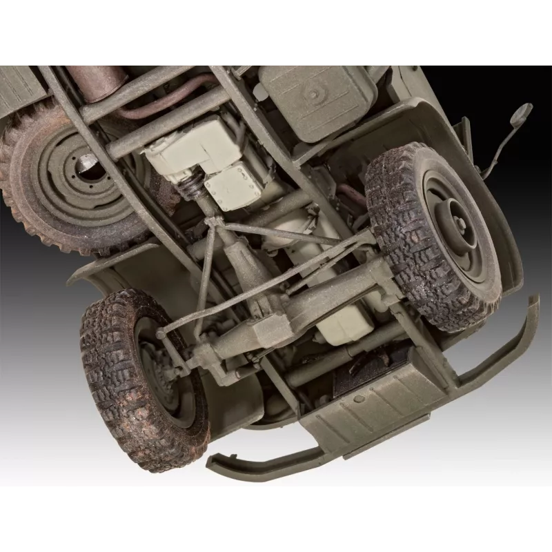 Plastic model vehicle UNIMOG 404 S 1/35