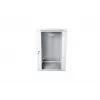 19 15U wall-mounted network rack cabinet 600x600, glass door, grey, split design, assembled, 60kg
