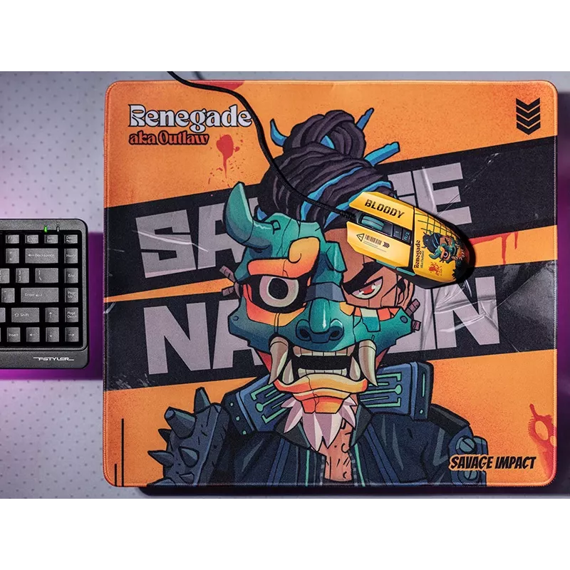 A4TECH Mouse Pad BLOODY SI45 RENEGADE Sunset 45/40/0.4