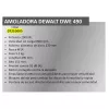 Angle Grinder DeWALT DWR490 — 2200 W, 230 mm disc, 6600 RPM, 5.2 kg