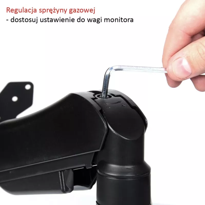 Wall handle to 1 lcd monitor 13-27 inches L-12GW