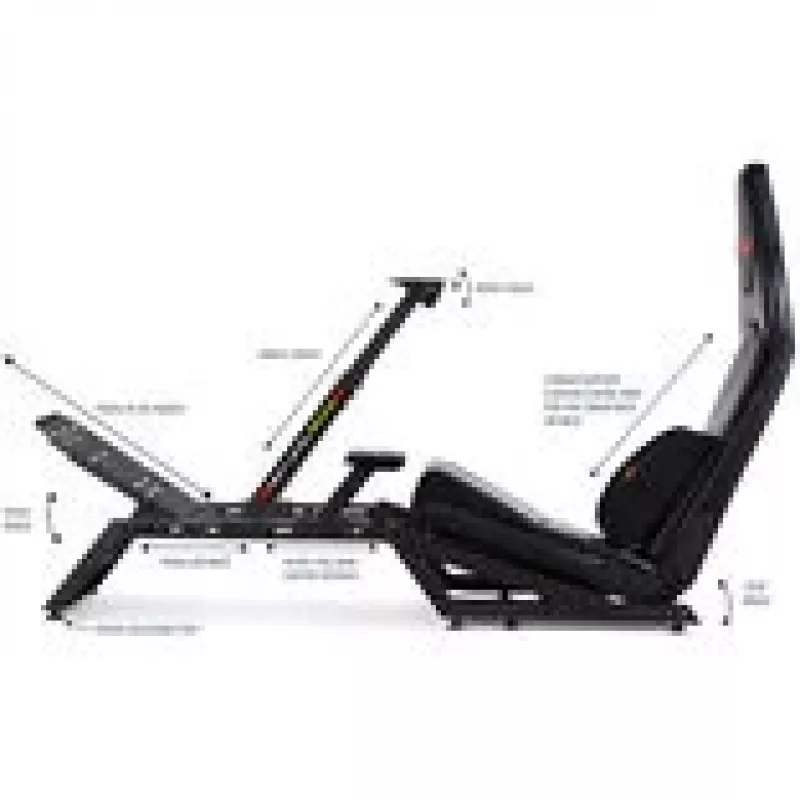 Next Level Racing F-GT Formula > Simulator Cockpit + Floor Mat gaming mat