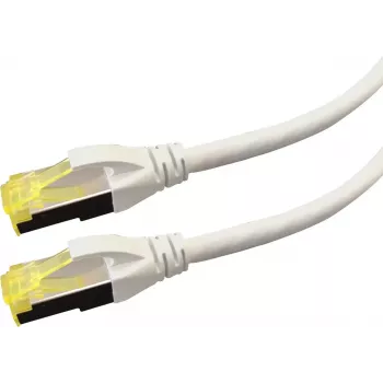 Network cable LOGON APR6A050W — Cat6a S/FTP (S‑STP), RJ‑45 to RJ‑45, 5 m, white