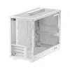 Computer case DeepCool CH160 PLUS WH Small Form Factor white, microATX, tempered glass, USB-C