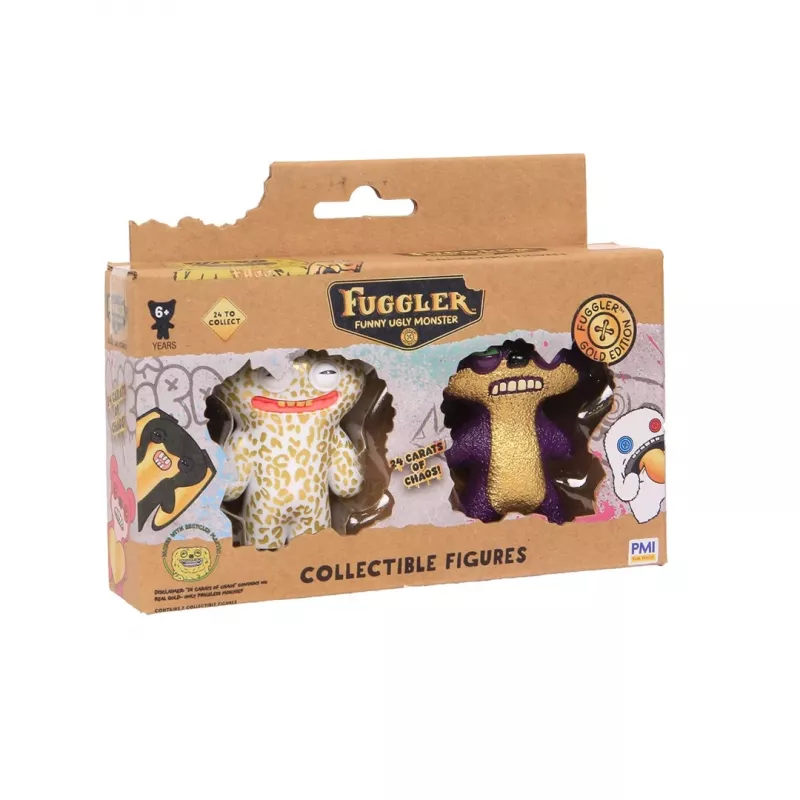 Action Figures 2‑Pack p.m.i kids world FUGGLER S3 Gold Edition assortment