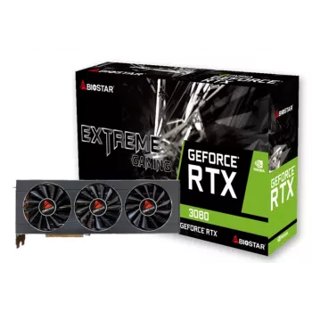 BIOSTAR GeForce RTX 3080 10GB GDDR6X Graphics Card
