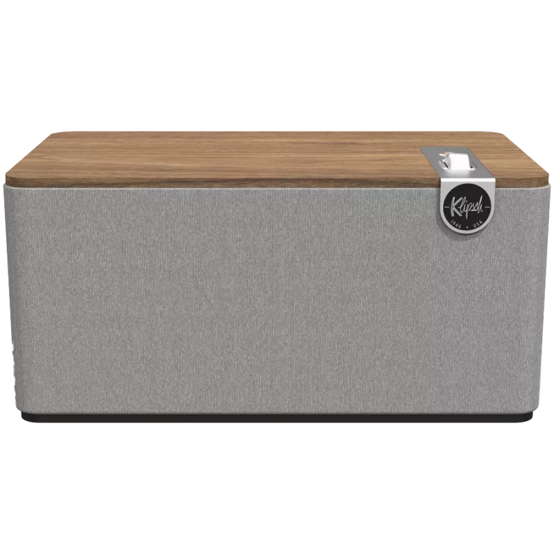Klipsch the Three Plus Premium Bluetooth Speaker System walnut USB RCA...