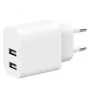 Charger Gembird TA-UC-2A12-01 Indoor AC 2.4A 2 USB White