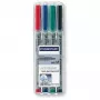 Marker Staedtler 315 WP4 Black Blue Green Red