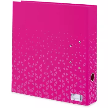 HERMA Color ring binder A4 Pink D-ring Cardboard 1 pc