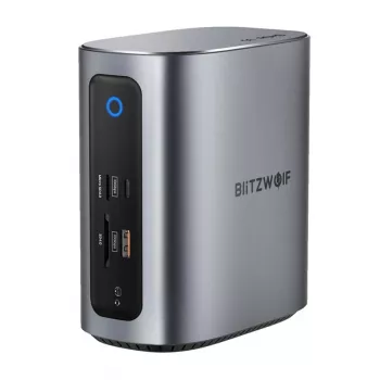 Docking station BlitzWolf BW-TH15 17in1 — 2x HDMI, DisplayPort, 4x USB-C