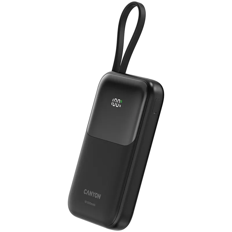 OnPower 101 built-in cable 10000 mAh PD22.5W Black