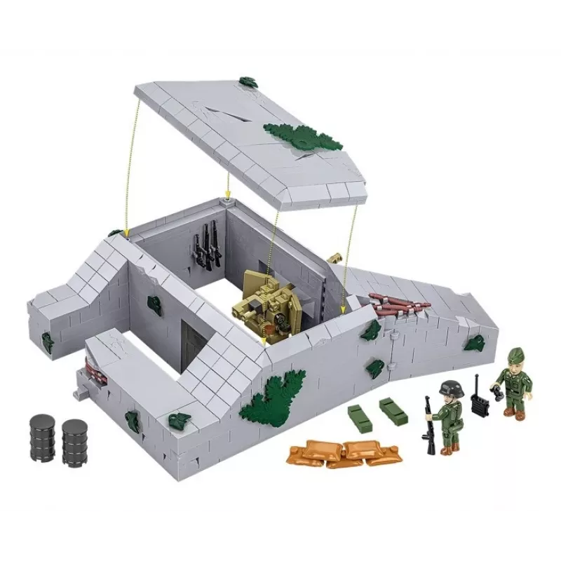 Construction Set Cobi German Bunker Regelbau 667/642 model COBI-3136 – detailed brick kit