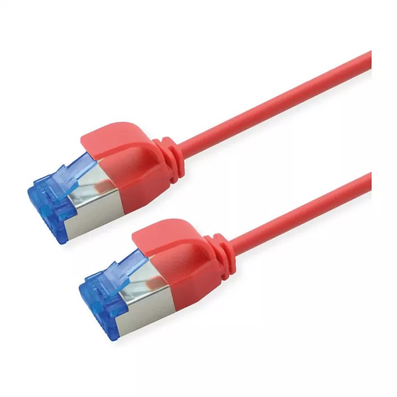 ROLINE Patch Cable Cat.6A (Class EA) S/FTP (PiMF), LSOH, PoE, Red, 3 m