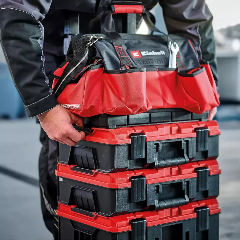 Tool Storage Case Einhell 4540036 Black Red 440x220x330mm 1.56kg
