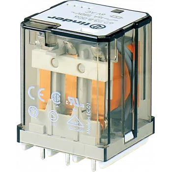 FINDER FIN 62.23.9 24V1 - PCB Relay, 3 CO, 16 A, AgSnO2, 24 V DC (622390244000)