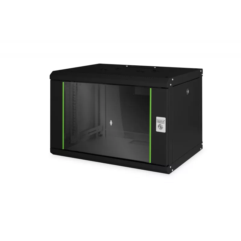 Wall mounted rack Digitus DN-19 07-U-SW