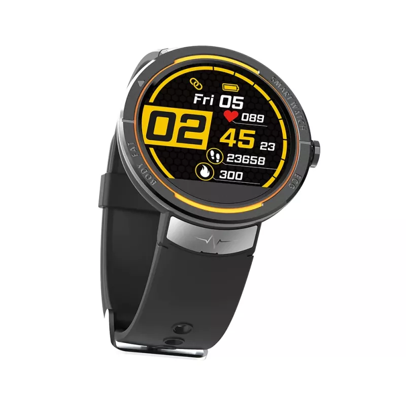 Smartwatch Kumi KU-KU5/BK 1.22 inches 180 mAh black