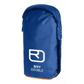ORTOVOX Bivy Double Adult Rectangular sleeping bag Polyurethane Blue, Orange