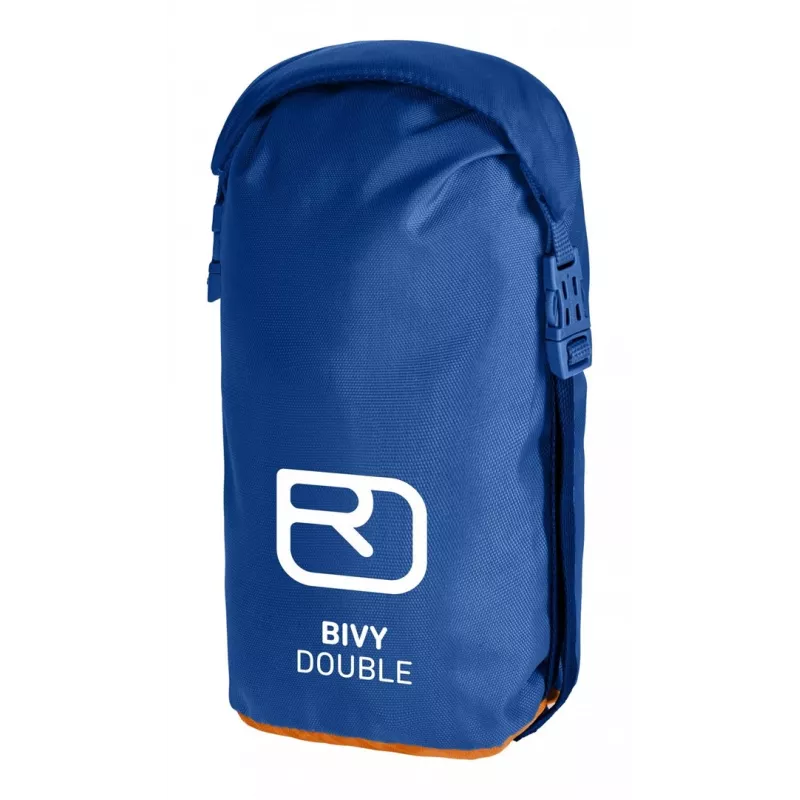 ORTOVOX Bivy Double Adult Rectangular sleeping bag Polyurethane Blue, Orange