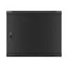 Wall mounted rack Lanberg WF01-6409-00B 9U Black