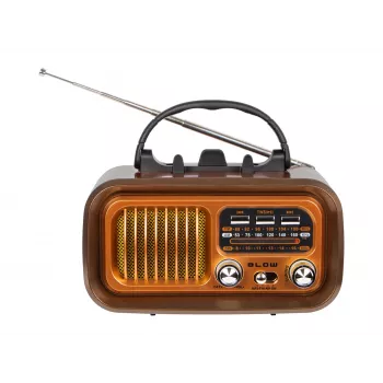 Portable analog AM/FM radio RA16 solar