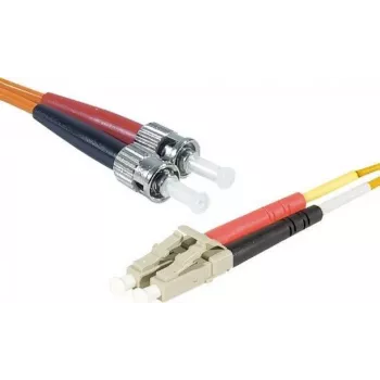 Tecline exertis Connect - Patch-Cable - ST multi-mode (M) to LC Multi-Mode (M) - 20 m - 50/125 micrometre - OM2 - orange (85420)