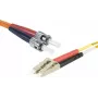 Tecline exertis Connect - Patch-Cable - ST multi-mode (M) to LC Multi-Mode (M) - 20 m - 50/125 micrometre - OM2 - orange (85420)