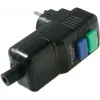 Protective Safety Plug AS Schwabe 45209 for installation, childproof electrical outlet adapter