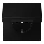 JUNG LS 1520 BFKIKL SWM Socket Outlet Type F Black (LS1520BFKIKLSWM)