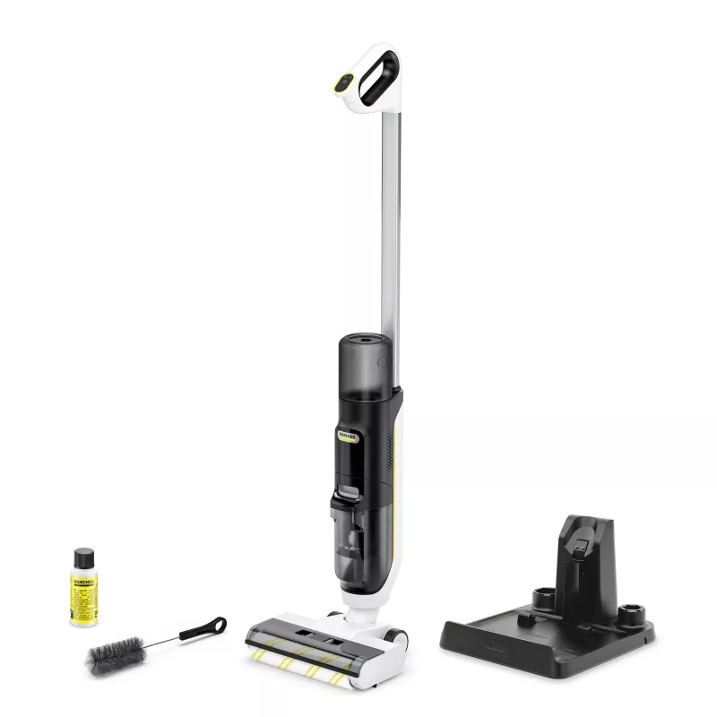 Floor cleaner three-in-one Karcher FCV 3 1.056-122.0 — Dry & Wet, 160 W, white