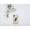 Phone case man and wood for iPhone X/XS — Indian black protective cover