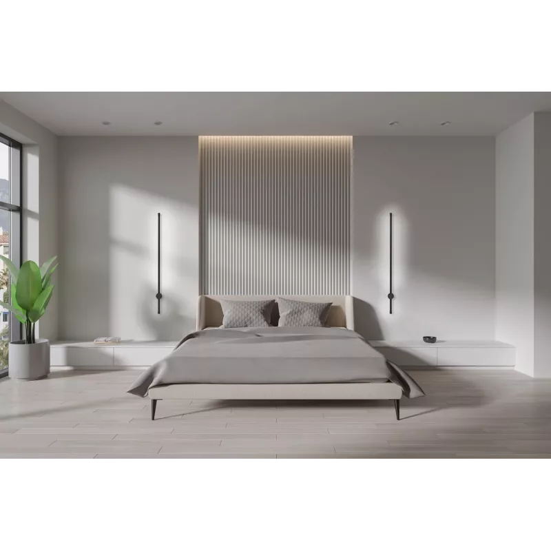 Activejet LED wall lamp AJE-HILTON Black NW