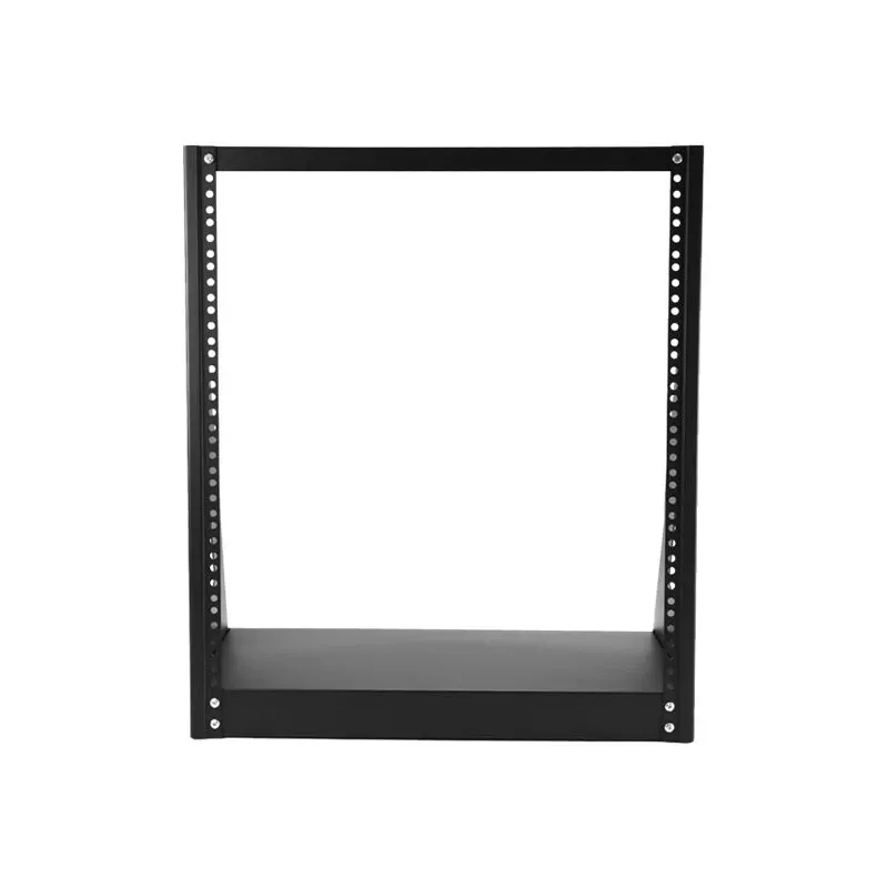 StarTech.com 2POSTRACK12 2-Post 12U Heavy-Duty Desktop Server Rack, Open Frame 19in Computer Rack