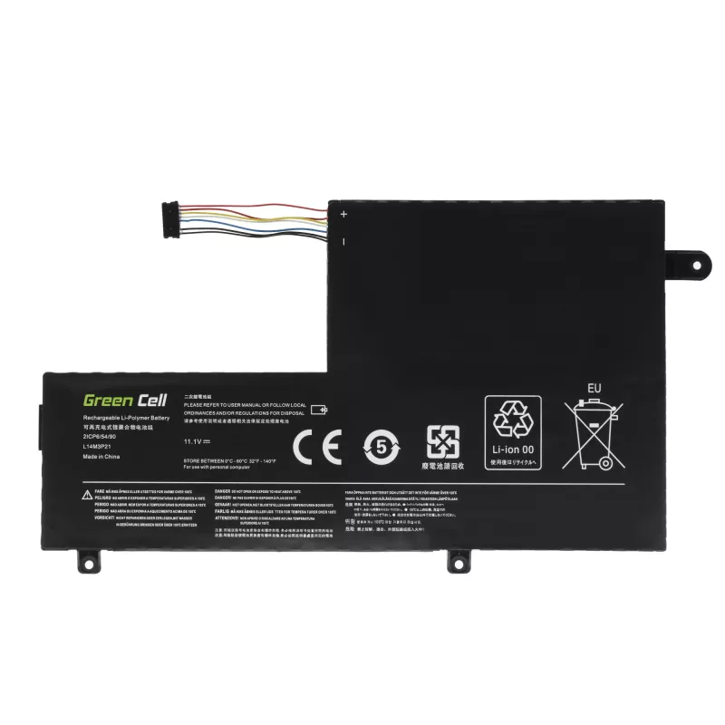 Battery Green Cell LE124 for Lenovo Yoga 500-14IBD 500-14ISK 500-15IBD 500-15ISK