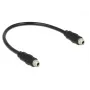 Audio Cable 3.5mm DeLOCK 85115 0.25m Black
