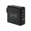 Travel Wall Charger and Powerbank Manhattan 4-in-1