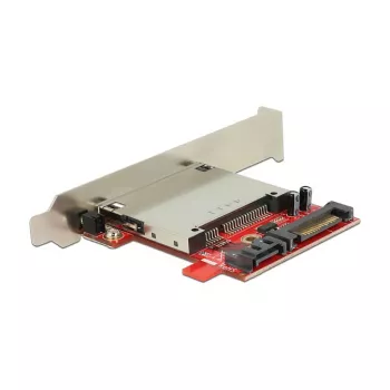 Card Reader DeLOCK 91495 SATA Internal Black Red Silver