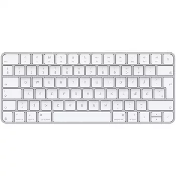 Apple Magic Keyboard Universal USB + Bluetooth QZERTY Danish White