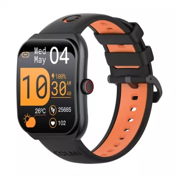 Smartwatch Colmi P86 Black with Heart Rate Monitor, Waterproof