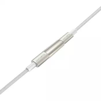 4smarts USB-C to USB-C Cable PremiumCord 100W 3m White - 3 m - USB C - USB C - USB 2.0 - 0,48 Gbit/s - White