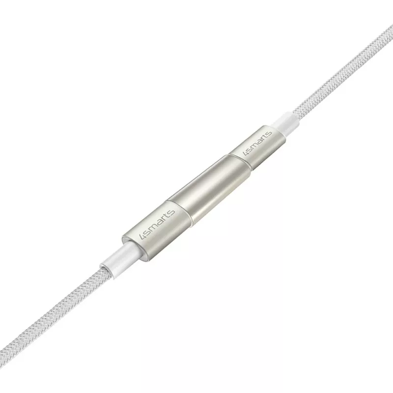 4smarts USB-C to USB-C Cable PremiumCord 100W 3m White - 3 m - USB C - USB C - USB 2.0 - 0,48 Gbit/s - White