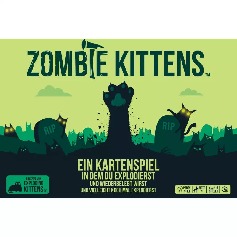 Zombie Kittens, Card Game