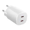 Charger Xiaomi Nano Turbo 45W White — 2× USB‑C AC indoor for Smartphone & Tablet