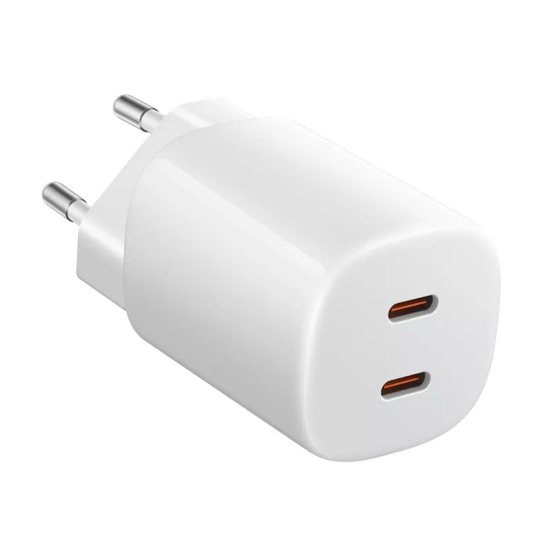 Charger Xiaomi Nano Turbo 45W White — 2× USB‑C AC indoor for Smartphone & Tablet