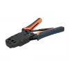 Extralink RJ45 crimp tool 4P+6P+8P with ratchet for modular plugs, 1 pc